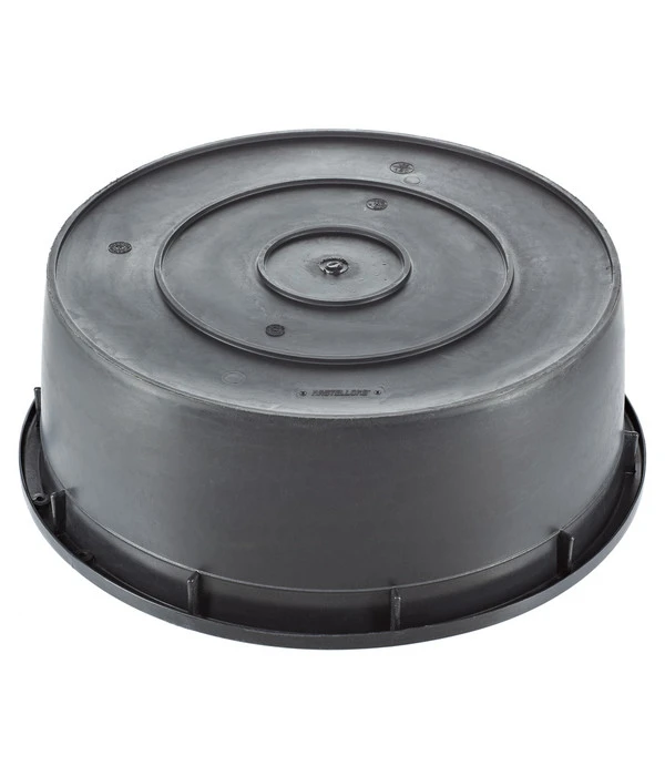 I.C.S. Kunststoff-Becken Für Den Außenbereich, 150 L, Rund, Schwarz 4 I.C.S. Kunststoff-Becken Für Den Außenbereich, 150 L, Rund, Schwarz – Bild 2