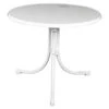 MFG Freizeitmöbel Boulevard-Klapptisch Sevelit, Weiß, Ø85/H70 Cm 1 MFG Freizeitmöbel Boulevard-Klapptisch Sevelit, Weiß, Ø85/H70 Cm -Gartenmöbel Store 1741818 WE FS 001 MFGBoulevardKlapptischSevelit