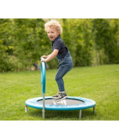 Sportspower Kinder- & Fitnesstrampolin Mit Haltegriff, Ca. Ø91/H81 Cm 14 Sportspower Kinder- & Fitnesstrampolin Mit Haltegriff, Ca. Ø91/H81 Cm -Gartenmöbel Store 2048585 WE MO 001 Trampolinblau
