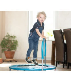 Sportspower Kinder- & Fitnesstrampolin Mit Haltegriff, Ca. Ø91/H81 Cm 15 Sportspower Kinder- & Fitnesstrampolin Mit Haltegriff, Ca. Ø91/H81 Cm -Gartenmöbel Store 2048585 WE MO 002 Trampolinblau