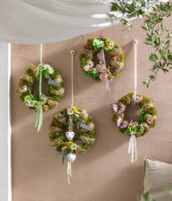 Dehner Türkranz Lavendel, Ca. Ø28 Cm -Gartenmöbel Store 22020216 WE MO 001 ImageBildKraenze Fruehling01