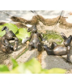 Rottenecker Bronzefigur Hase Emil