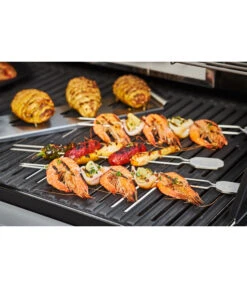 Rösle Grillspieße, 4-er Set -Gartenmöbel Store 2483352 WE MO 004 Grillspiesse