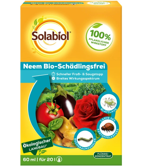 Solabiol® Neem Bio-Schädlingsfrei 3 Solabiol® Neem Bio-Schädlingsfrei