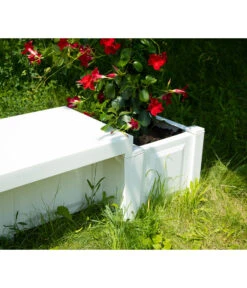 KHW Kunststoff-Gartenbank Berlin -Gartenmöbel Store 2547339 WE DE 006 BankBerlinweiss