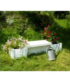 KHW Kunststoff-Gartenbank Berlin -Gartenmöbel Store 2547339 WE MO 002 BankBerlinweiss