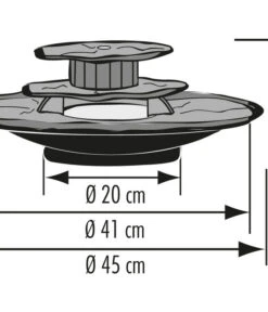 Seliger Zimmerbrunnen Kasumi, Schiefer -Gartenmöbel Store 2701795 WE FS 002 SeligerZimmerbrunnenKasumiSchiefer