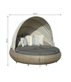 Dehner Sunlounger Florida, Ca. B160/H70/T220 Cm 15 Dehner Sunlounger Florida, Ca. B160/H70/T220 Cm -Gartenmöbel Store 2766806 WE BG 001 SunloungerFlorida