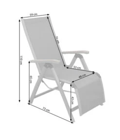 Dehner Relaxsessel Colmar 13 Dehner Relaxsessel Colmar -Gartenmöbel Store 2779155 WE BG 001 RelaxsesselColmarSchwarzSkizzeNeu