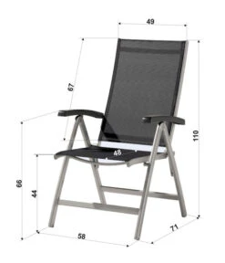 Sieger Klappsessel Bodega -Gartenmöbel Store 2795144 2795276 6764203 WE FS Skizze