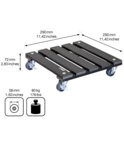 Wagner Pflanzroller, 29 X 29 Cm 11 Wagner Pflanzroller, 29 X 29 Cm -Gartenmöbel Store 2913853 WE BG 003 MULTIROLLERWPC