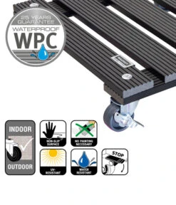 Wagner Pflanzroller, 29 X 29 Cm 10 Wagner Pflanzroller, 29 X 29 Cm -Gartenmöbel Store 2913853 WE IG 004 MULTIROLLERWPC