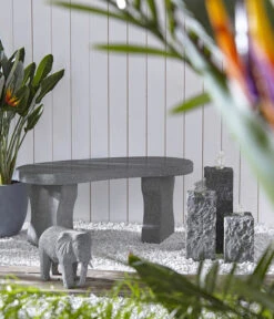 Dehner Granit-Gartenbrunnen Nizza, Ca. H25,35,45 Cm -Gartenmöbel Store 3057296 WE MO 001 BrunnenSetNizza