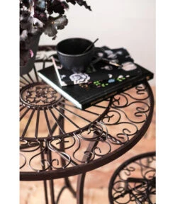 Metalltisch Antik, Ca. Ø61/H72 Cm 11 Metalltisch Antik, Ca. Ø61/H72 Cm -Gartenmöbel Store 3214889 WE DE 001 TischAntik