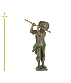 Rottenecker Bronzefigur Flötenspieler Für Den Außenbereich, 42 Cm 7 Rottenecker Bronzefigur Flötenspieler Für Den Außenbereich, 42 Cm -Gartenmöbel Store 3348208 BildD 001 BronzefigurFloetenspielerFuerDenAussenbereichBronzeFloetenspieler42cm