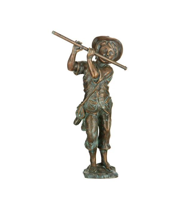 Rottenecker Bronzefigur Flötenspieler Für Den Außenbereich, 42 Cm 3 Rottenecker Bronzefigur Flötenspieler Für Den Außenbereich, 42 Cm