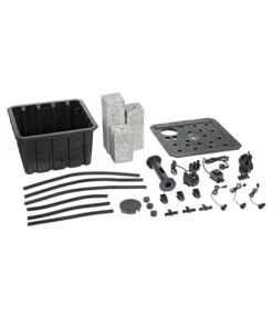 Dehner Granit-Gartenbrunnen Nizza, Ca. H25,35,45 Cm -Gartenmöbel Store 3765823 BildD 001 BrunnenSet3SaeulenBrunnenSet3Saeulen