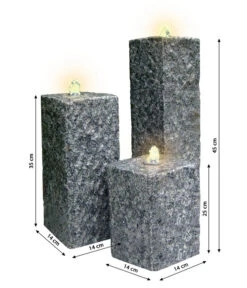 Dehner Granit-Gartenbrunnen Nizza, Ca. H25,35,45 Cm -Gartenmöbel Store 3765823 WE DE 002 DehnerGranitGartenbrunnenNizza