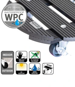 Wagner Pflanzroller, Ø 29 Cm 9 Wagner Pflanzroller, Ø 29 Cm -Gartenmöbel Store 3791225 WE IG 004 MULTIROLLERWPC