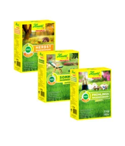 Hauert Progress 3x 2,5 Kg Rasendünger-Set Frühling, Sommer, Herbst