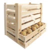 Habau Kartoffel Und Obstkiste, Ca. B58/H42/T38 Cm 2 Habau Kartoffel Und Obstkiste, Ca. B58/H42/T38 Cm -Gartenmöbel Store 4031076 WE FS 001 KartoffelUndObstkiste