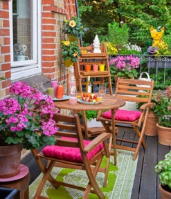 Dehner Blumenregal Macao, Ca. B50/H125/T41 Cm -Gartenmöbel Store 4072617 WE MO 002 DehnerBlumenregal Macao