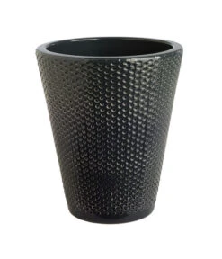 Dehner Keramik-Übertopf Elliot, Konisch, Ca. Ø14 Cm