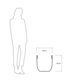 Farmet Kunststoff-Topf-Set Orione Alto, Rund, Grau, 2-teilig 12 Farmet Kunststoff-Topf-Set Orione Alto, Rund, Grau, 2-teilig -Gartenmöbel Store 4108791 WE DE 004 ORIONEALTOHoherRunderPflanzkuebelDurchmesser40cm40cmhochSTEINBEIGE