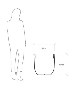 Farmet Kunststoff-Topf-Set Orione Alto, Rund, Grau, 2-teilig 13 Farmet Kunststoff-Topf-Set Orione Alto, Rund, Grau, 2-teilig -Gartenmöbel Store 4109179 WE DE 004 ORIONEALTOHoherRunderPflanzkuebelDurchmesser50cm50cmhochSTEINBEIGE