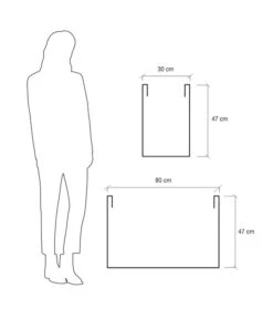 Farmet Kunststoff-Kasten Atlantis Divisorio 8 Farmet Kunststoff-Kasten Atlantis Divisorio -Gartenmöbel Store 4186110 WE DE 004 ATLANTISDIVISORIORechteckigerPflanzkuebel80x30x47cmhochSTEINBEIGE