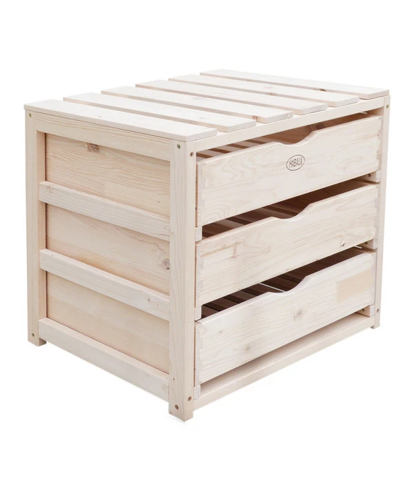 Habau Obst- Und Gemüsehorde, Ca. B50/H45/T40 Cm 3 Habau Obst- Und Gemüsehorde, Ca. B50/H45/T40 Cm