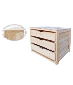 Habau Obst- Und Gemüsehorde, Ca. B50/H45/T40 Cm 9 Habau Obst- Und Gemüsehorde, Ca. B50/H45/T40 Cm -Gartenmöbel Store 4192746 WE FS 004 habauGemueseobsthorde