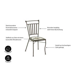 Dehner Mosaikstuhl Diana 13 Dehner Mosaikstuhl Diana -Gartenmöbel Store 4209813 WE IG 001 StuhlDianaFINAL