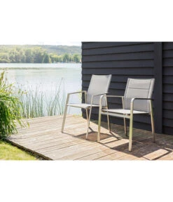 Dehner Stapelstuhl Nantes Elegance -Gartenmöbel Store 4209938 WE MO 001 StuhlNantes 1