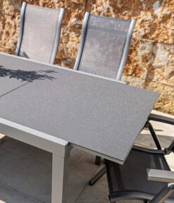 Dehner Ausziehtisch Chicago, Ca. B160-210/H74/T90 Cm -Gartenmöbel Store 4210381 WE DE 001 DehnertischChicagoNEU