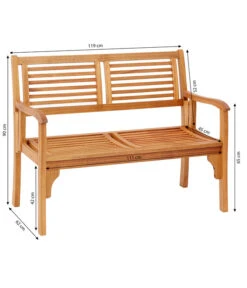 Dehner Klappbank Douglas, 2-Sitzer 17 Dehner Klappbank Douglas, 2-Sitzer -Gartenmöbel Store 4216784 WE BG 001 KlappbankDouglas