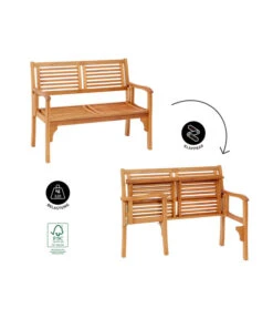 Dehner Klappbank Douglas, 2-Sitzer 16 Dehner Klappbank Douglas, 2-Sitzer -Gartenmöbel Store 4216784 WE IG FS 001 DehnerKlappbankDouglas2Sitzer