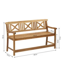 Dehner Gartenbank Malmoe 12 Dehner Gartenbank Malmoe -Gartenmöbel Store 4223186 WE BG 001 DehnerParkbankMalmoe