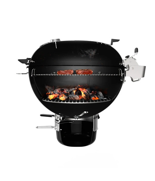Weber Holzkohle-Kugelgrill Master-Touch GBS E-5770, Ø 57 Cm, Schwarz 9 Weber Holzkohle-Kugelgrill Master-Touch GBS E-5770, Ø 57 Cm, Schwarz – Bild 7