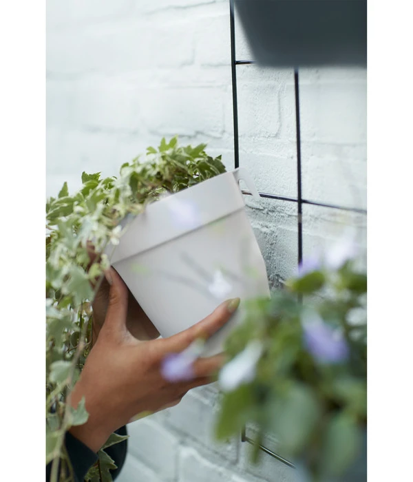 Elho Metall-Wandgitter Für Töpfe Loft Urban Green Wall Gestell, Ca. B47,3/H59/T1,5 Cm, Schwarz 15 Elho Metall-Wandgitter Für Töpfe Loft Urban Green Wall Gestell, Ca. B47,3/H59/T1,5 Cm, Schwarz – Bild 13