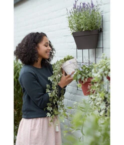 Elho Metall-Wandgitter Für Töpfe Loft Urban Green Wall Gestell, Ca. B47,3/H59/T1,5 Cm, Schwarz 31 Elho Metall-Wandgitter Für Töpfe Loft Urban Green Wall Gestell, Ca. B47,3/H59/T1,5 Cm, Schwarz -Gartenmöbel Store 4315917 WE MO 006 elhoMetallWandgitterfuerToepfeBlumentopfurbangardening