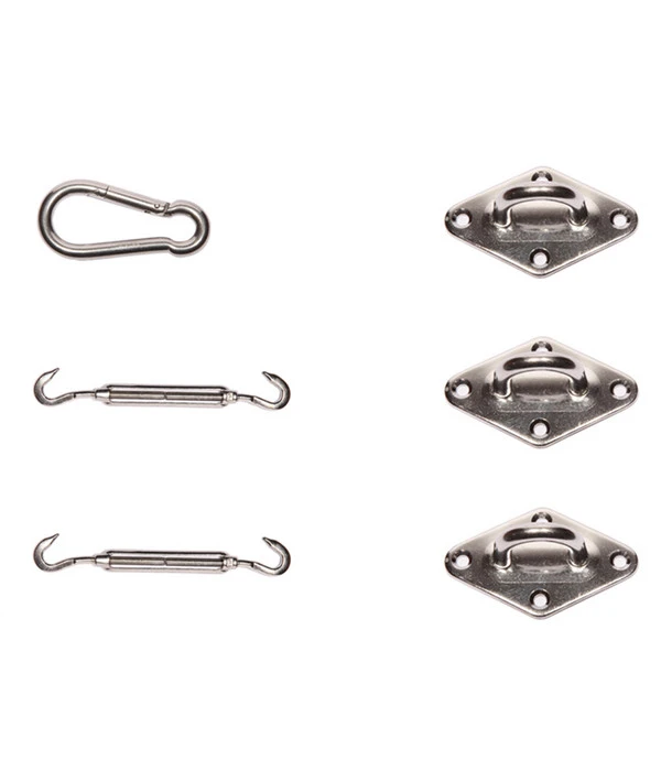 Siena Garden Befestigungs-Set Solino Dreieckig 3 Siena Garden Befestigungs-Set Solino Dreieckig