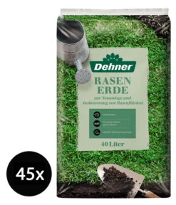 Dehner Rasenerde, 45 X 40 Liter