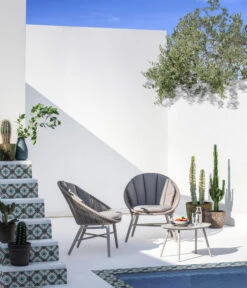 Dehner Balkonset Florenz, 3-teilig -Gartenmöbel Store 4415550 WE MO 001 BalkonsetFlorenzNEU