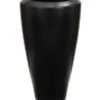 Dehner Keramik-Vase Lissabon Mit LECHUZA® Bewässerungssystem, Konisch -Gartenmöbel Store 4448833 PR FS 011 PflanzvaseObidosAnthrazit