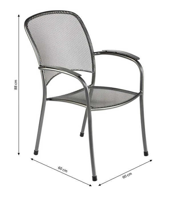 MWH Metall-Stapelsessel Carlo 6 MWH Metall-Stapelsessel Carlo – Bild 4