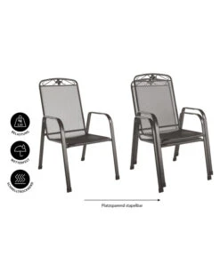 MWH Metall-Gartensessel Savoy -Gartenmöbel Store 5312046 WE IG 001 MWHMetallGartensesselSavoyneu