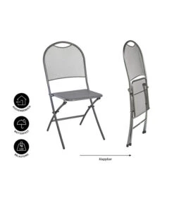 MWH Klappstuhl Cafe Latte 11 MWH Klappstuhl Cafe Latte -Gartenmöbel Store 5312111 WE IG 001 KLAPPSTUHLCAFELATTEGRAU