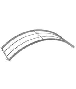 Dehner Metall-Rosenbogen Halbbogen, Ca. B40/H70/T40 Cm