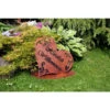 Ferrum Metall-Herz Willkommen, 60 X 48 Cm, Rost -Gartenmöbel Store 5445184 WE MO 001 HerzWillkommenMitMusterGartendeko
